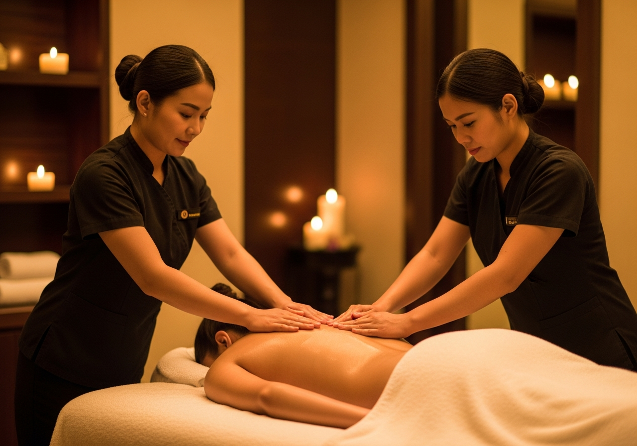 Four Hands Massage